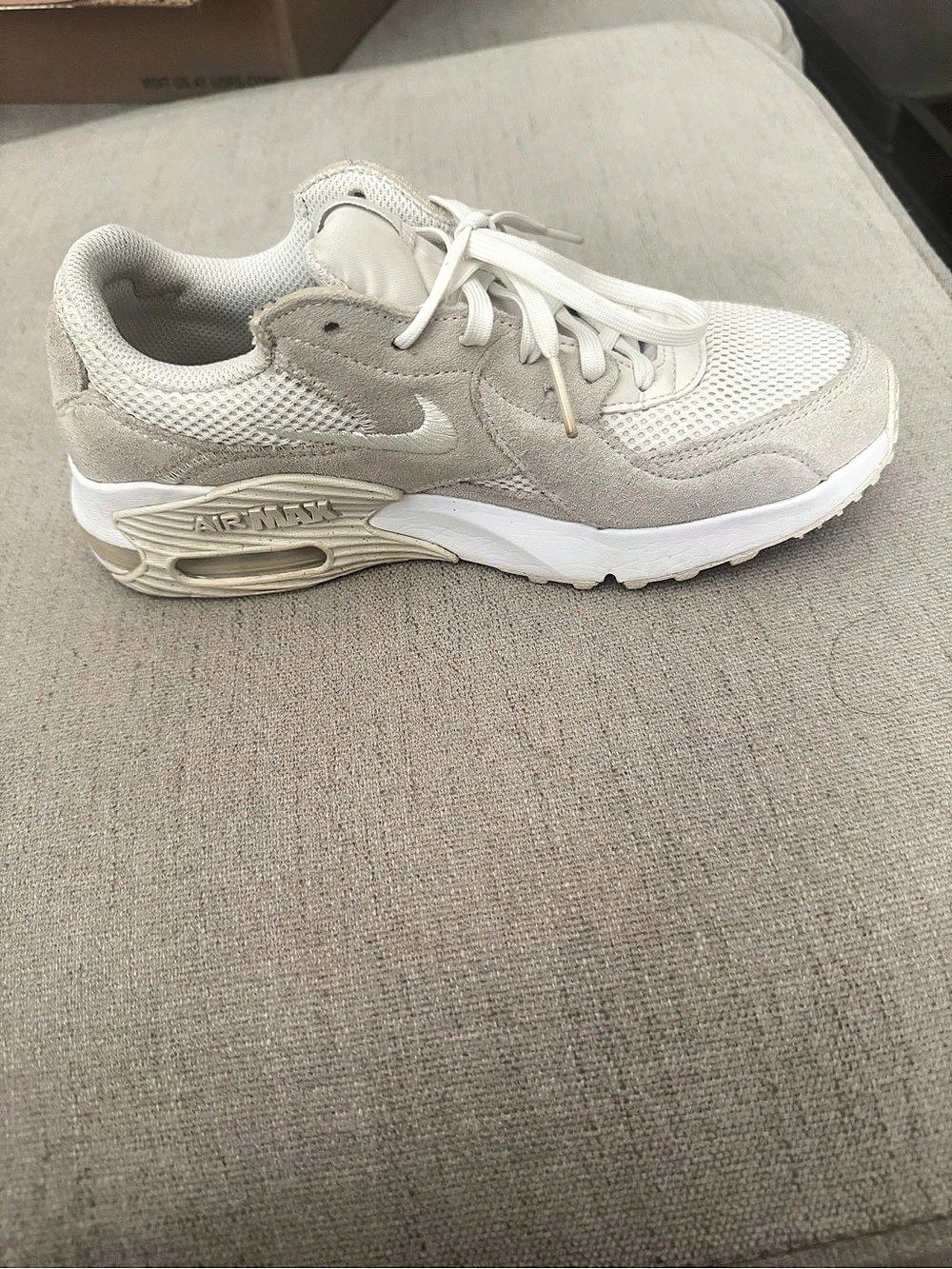 Nike Air Max Excee 'Phantom Sail' Sneakers White & Gray US 7